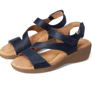 NEW Easy Spirit Kimberly2 Slingback Strappy Athletic Sandals  - 7.5M Blue